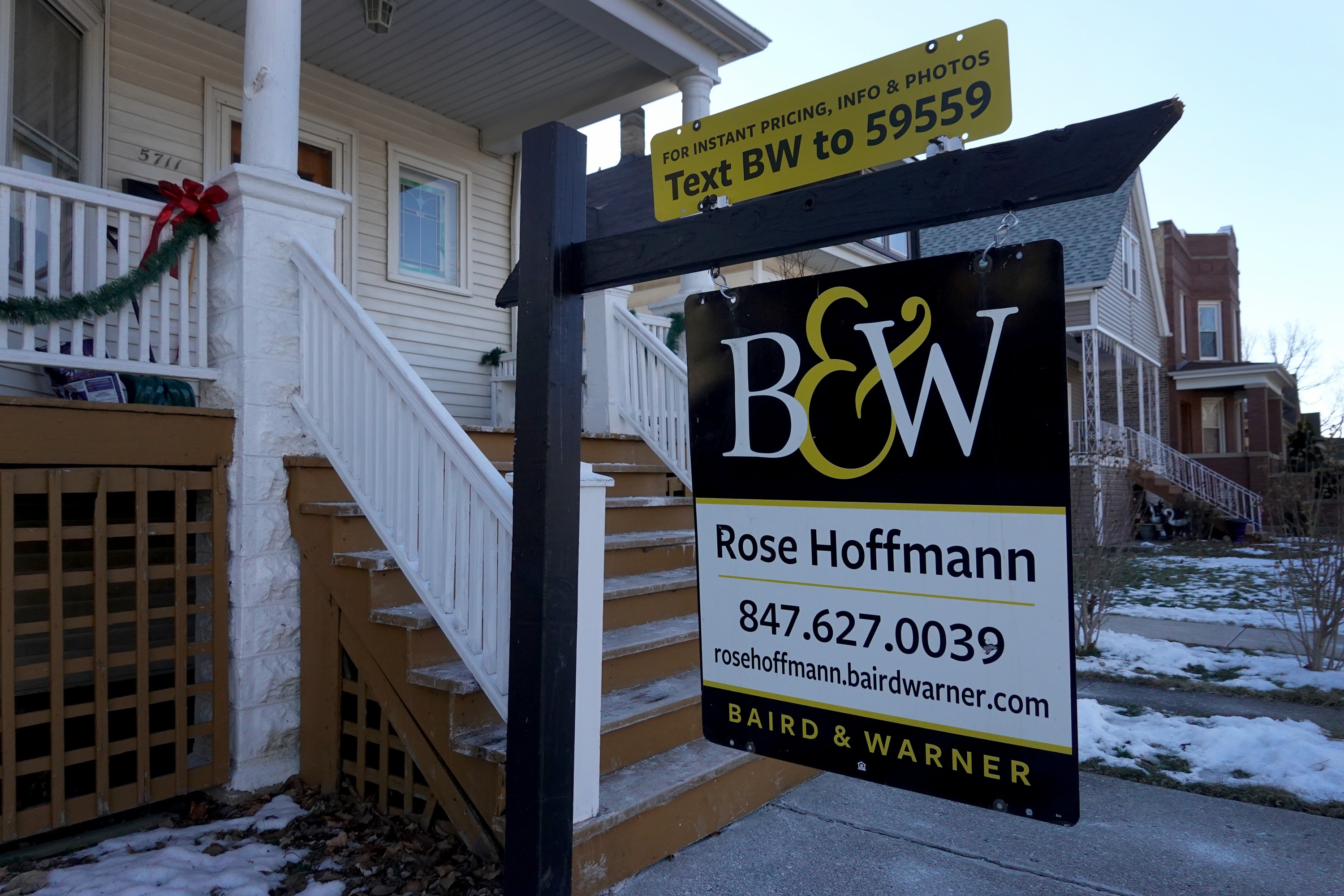 High prices and high mortgage rates are making it hard for many people to get a toehold in the housing market. A new report from the National Association of Realtors says the share of homes sold to first-time buyers dropped to a record low in the last year.